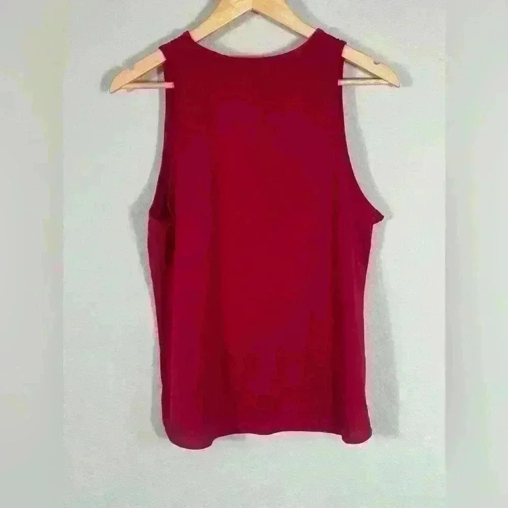 Nike Dri Fit Red TankTop Women's Size Medium